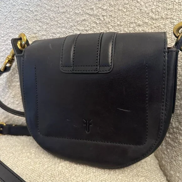 Frye Small Ilana Harness Leather Saddle Bag - Picture 9 of 12